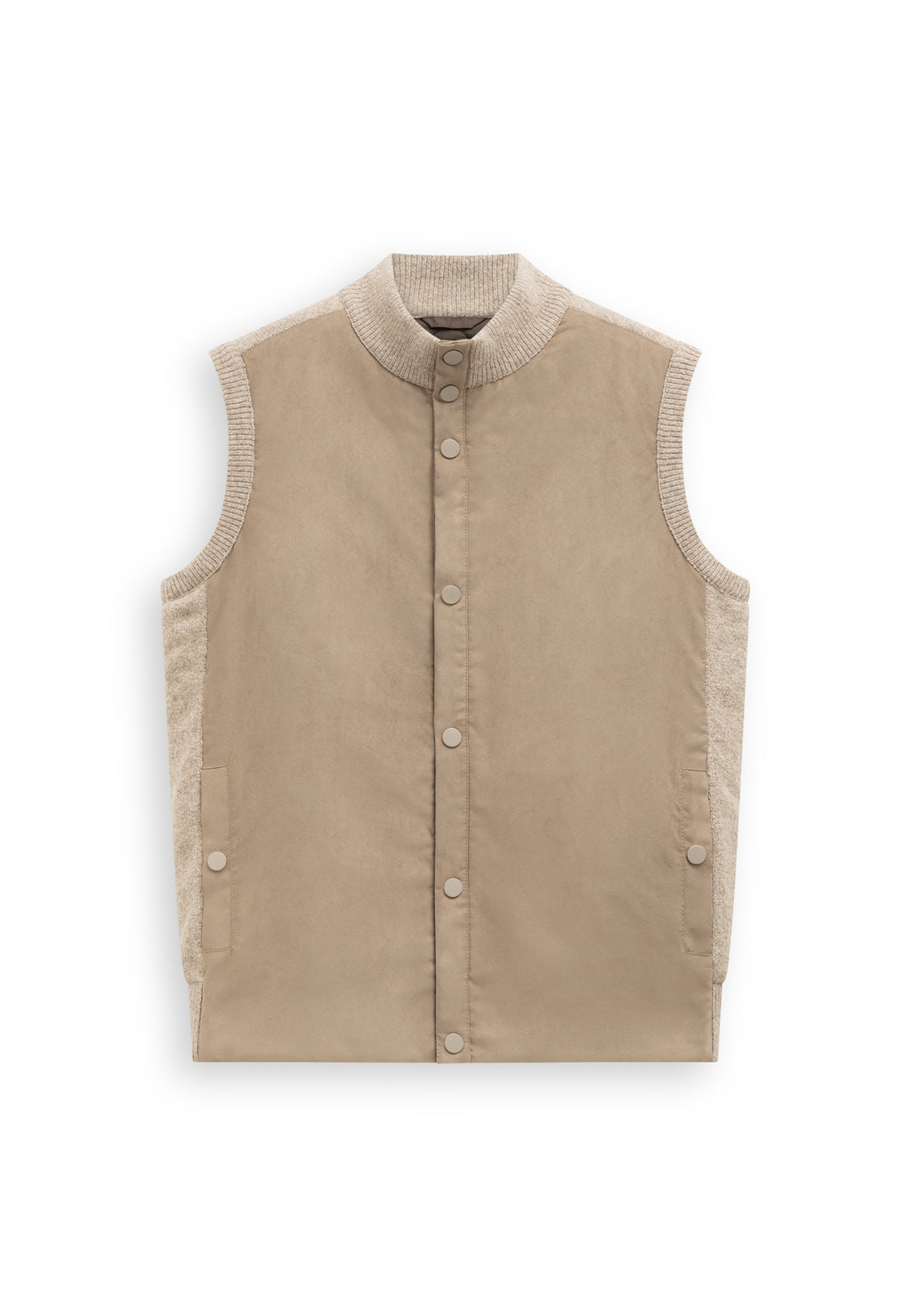 Bodywarmer van lamswolmix