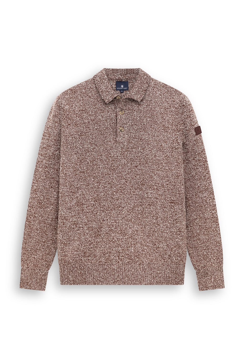 Poloshirt aus Wollmix