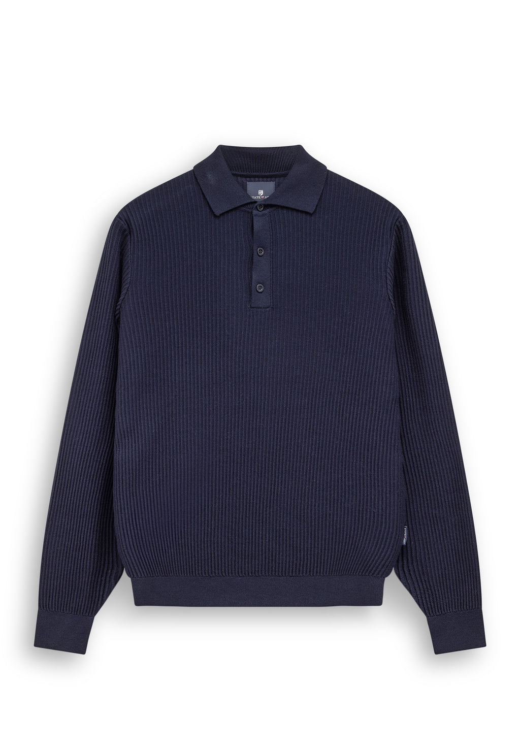 Polo met structuurpatroon