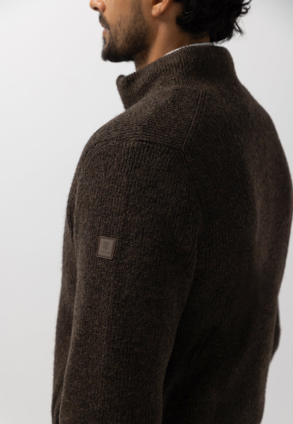 Vest met teddyvoering