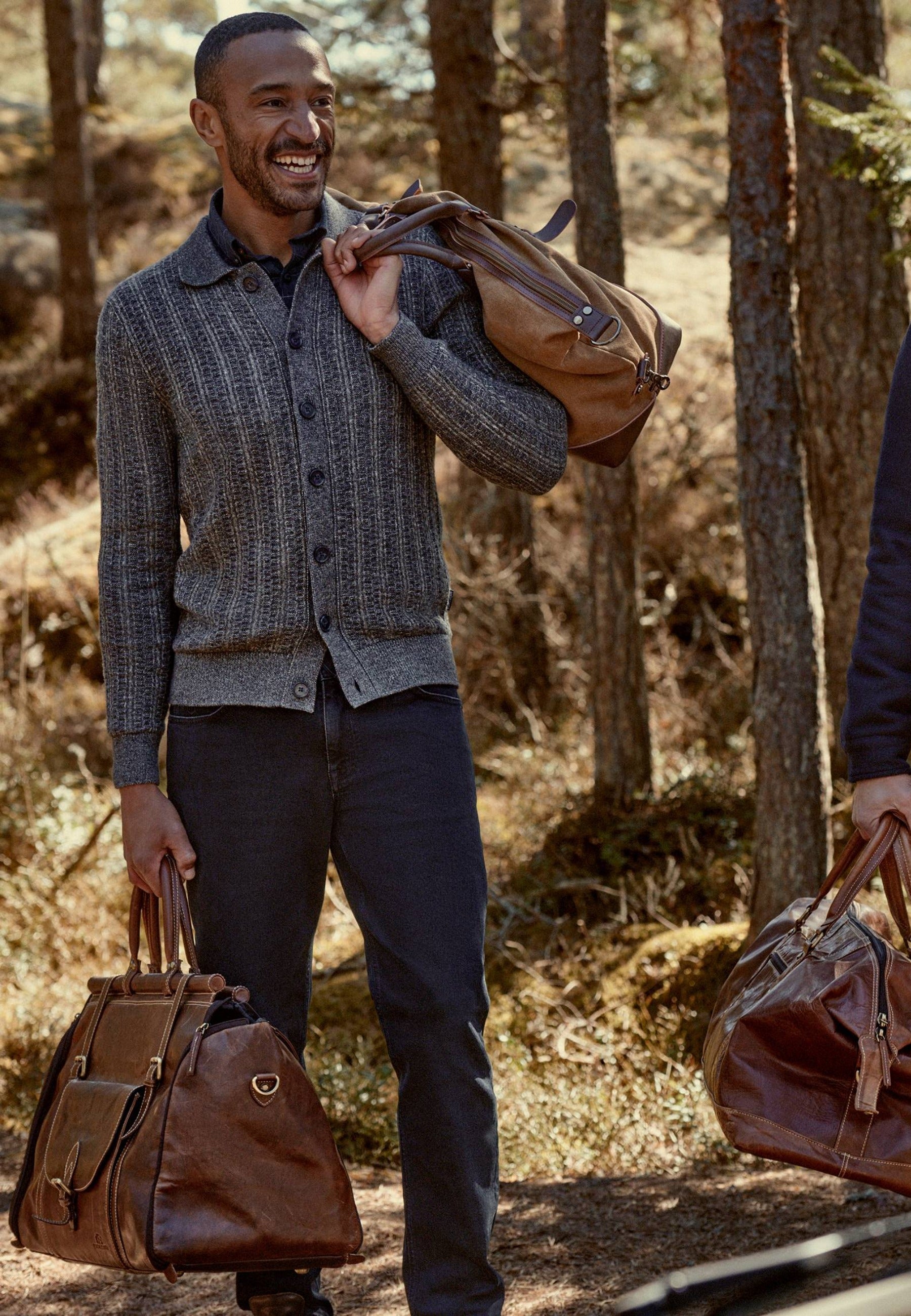 Cardigan à motif texturé