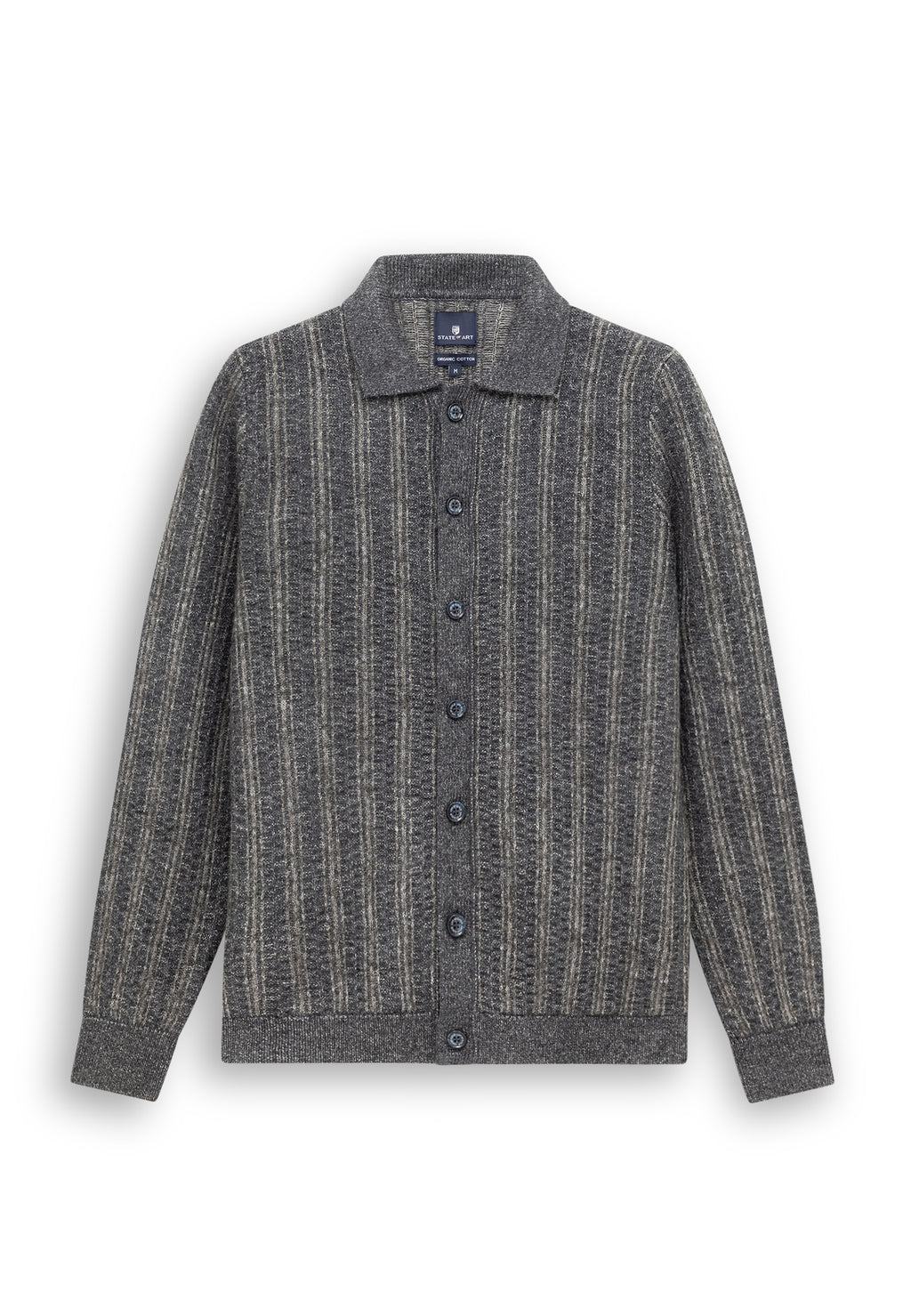 Cardigan à motif texturé