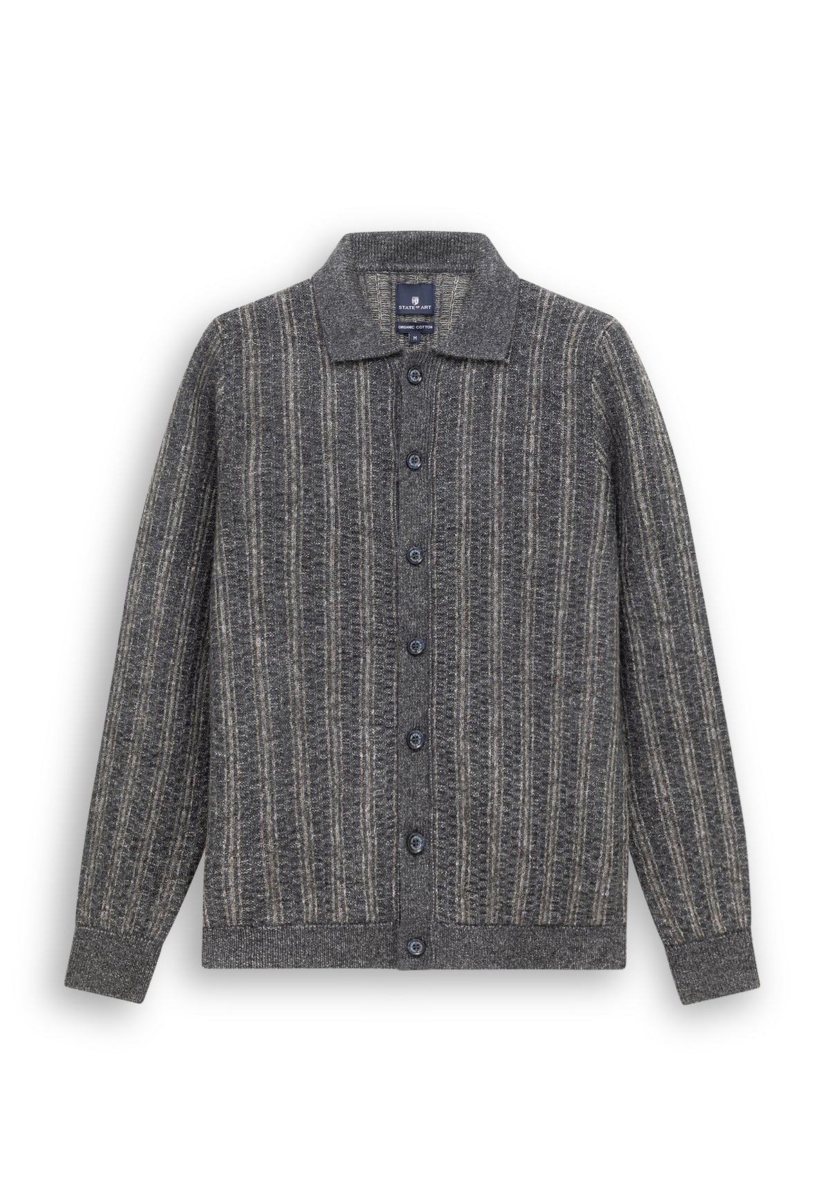 Cardigan à motif texturé