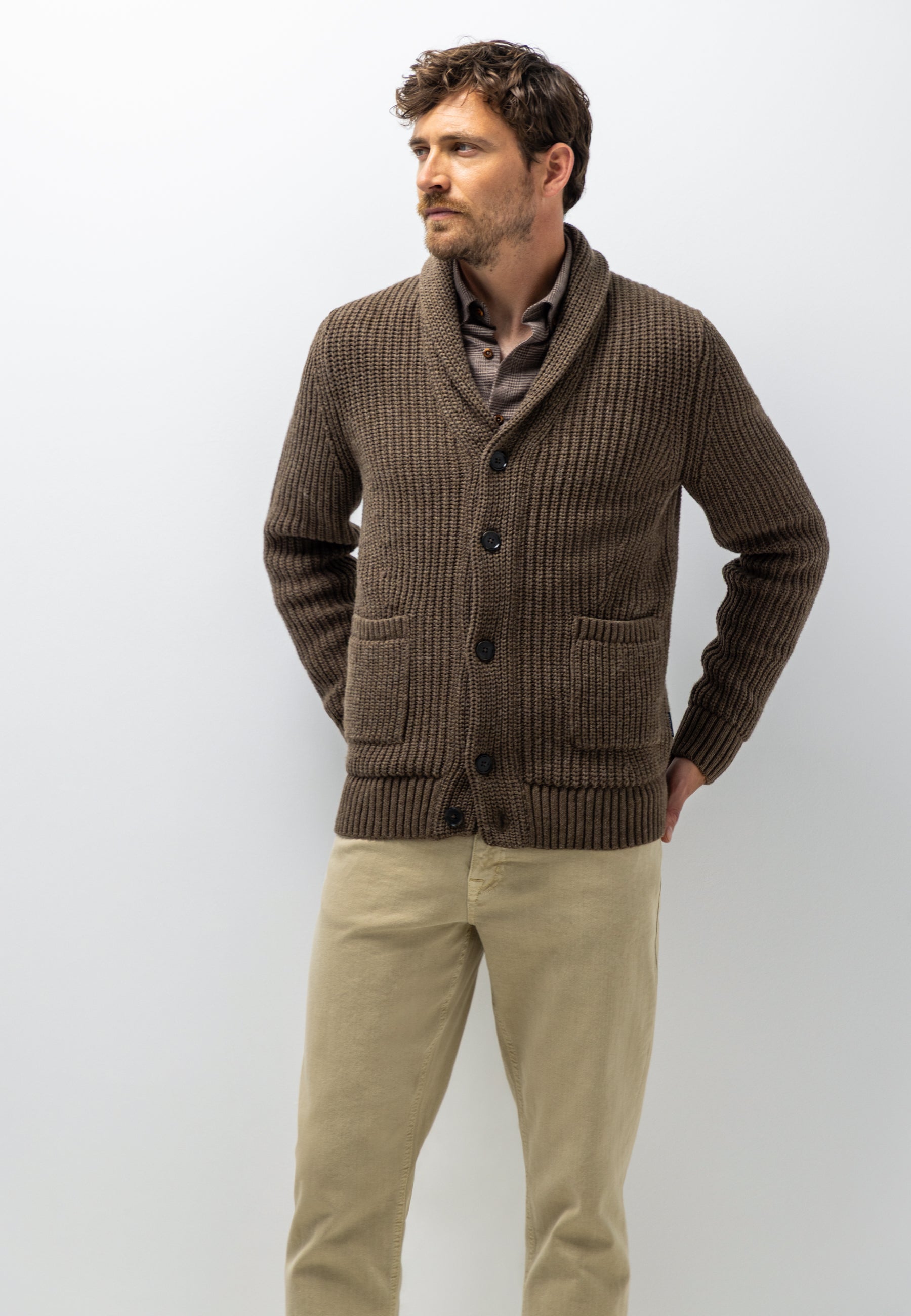 Cardigan à col châle