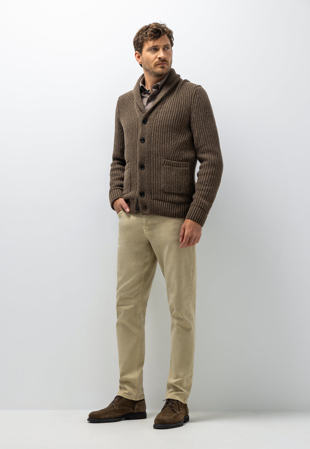 Cardigan à col châle
