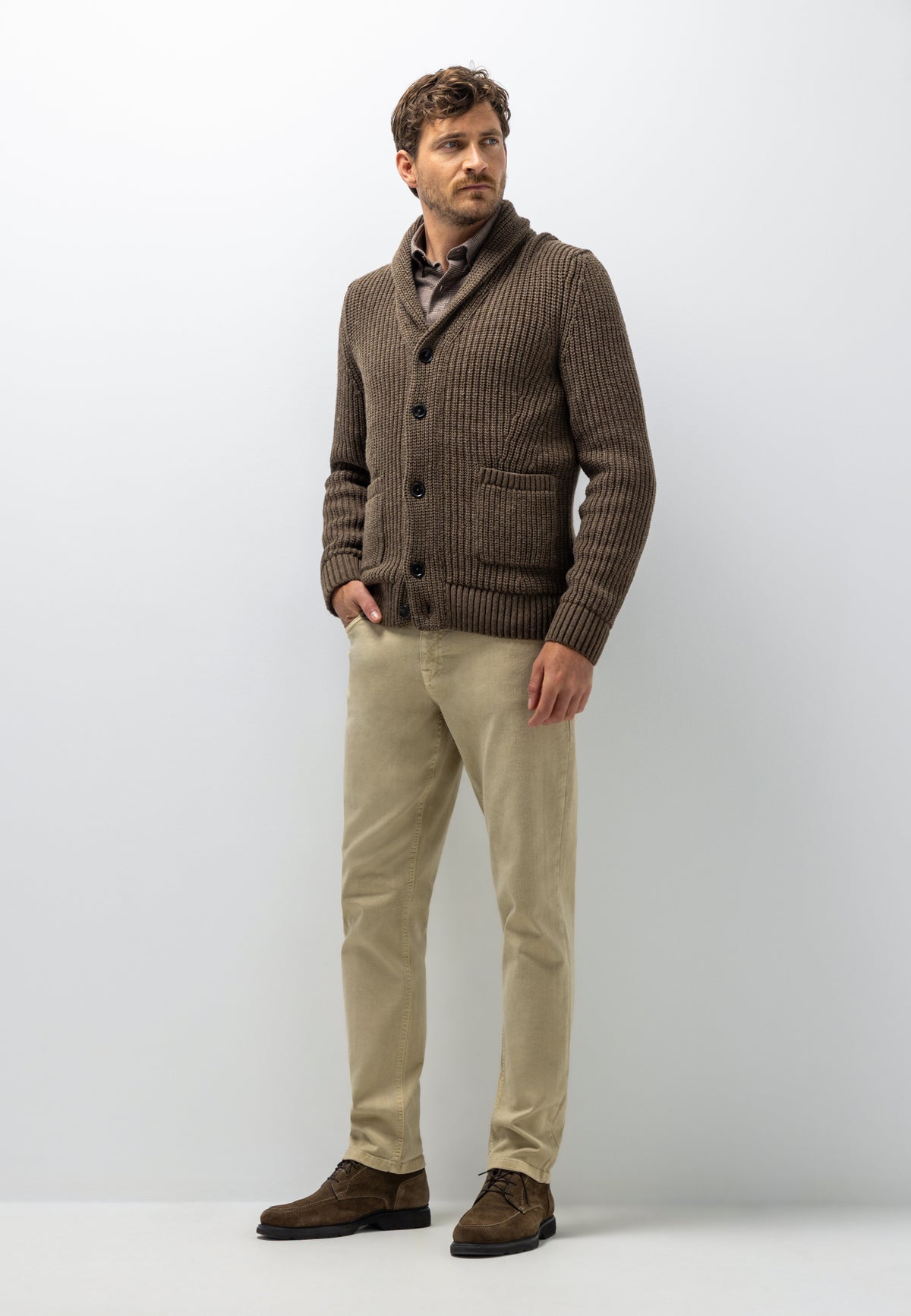 Cardigan à col châle