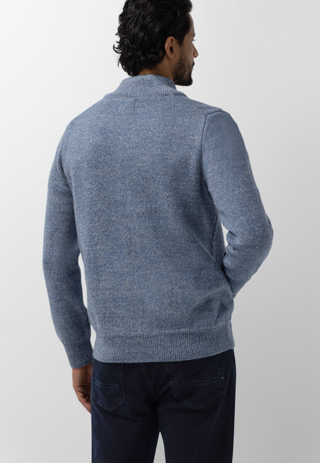 Double-knit cardigan with pockets