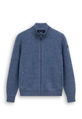 Double-knit cardigan with pockets
