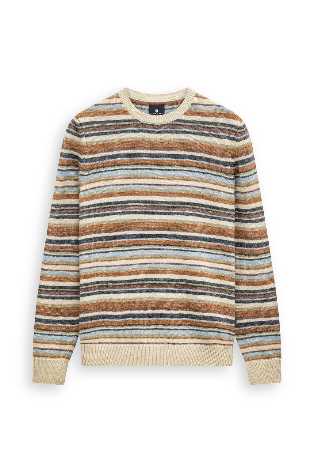 Organic cotton-blend jumper