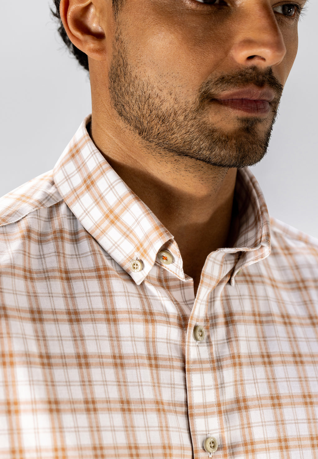 Checked cotton shirt