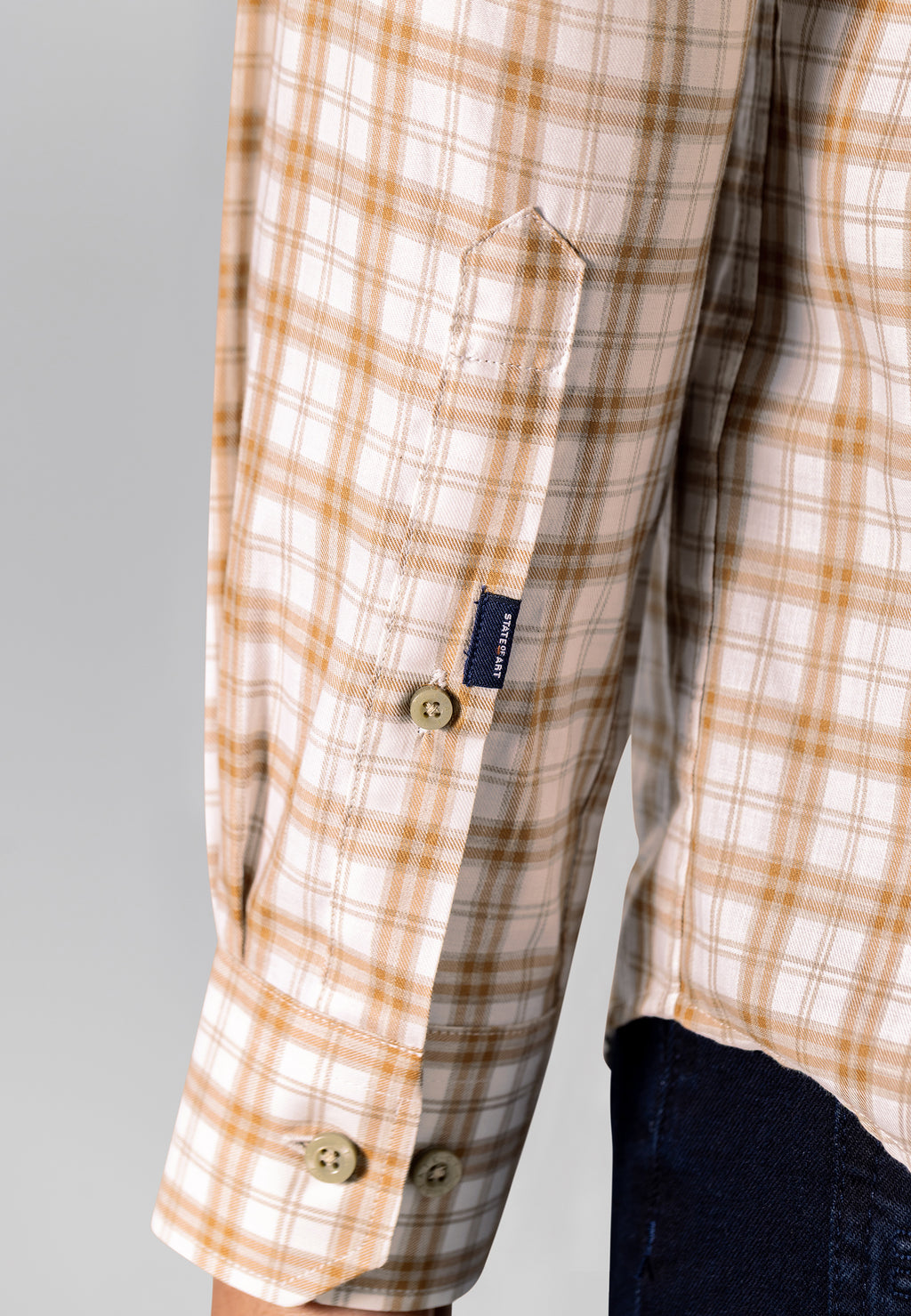 Checked cotton shirt