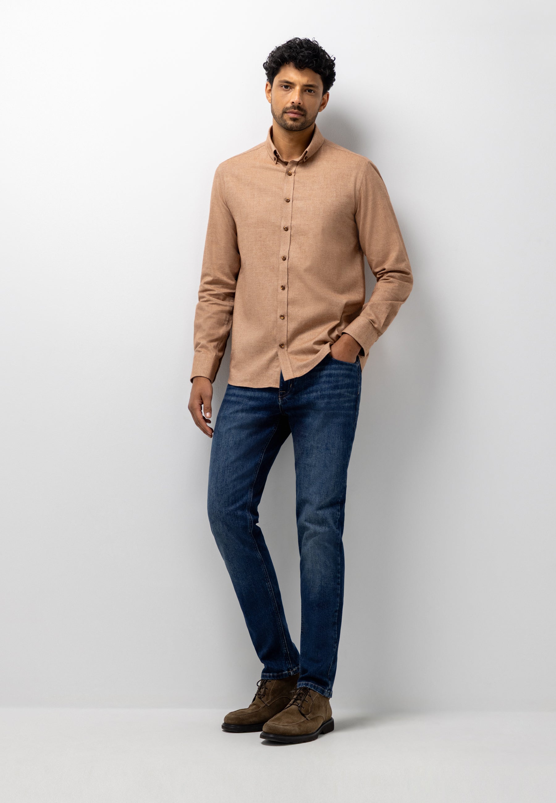 Cotton twill shirt