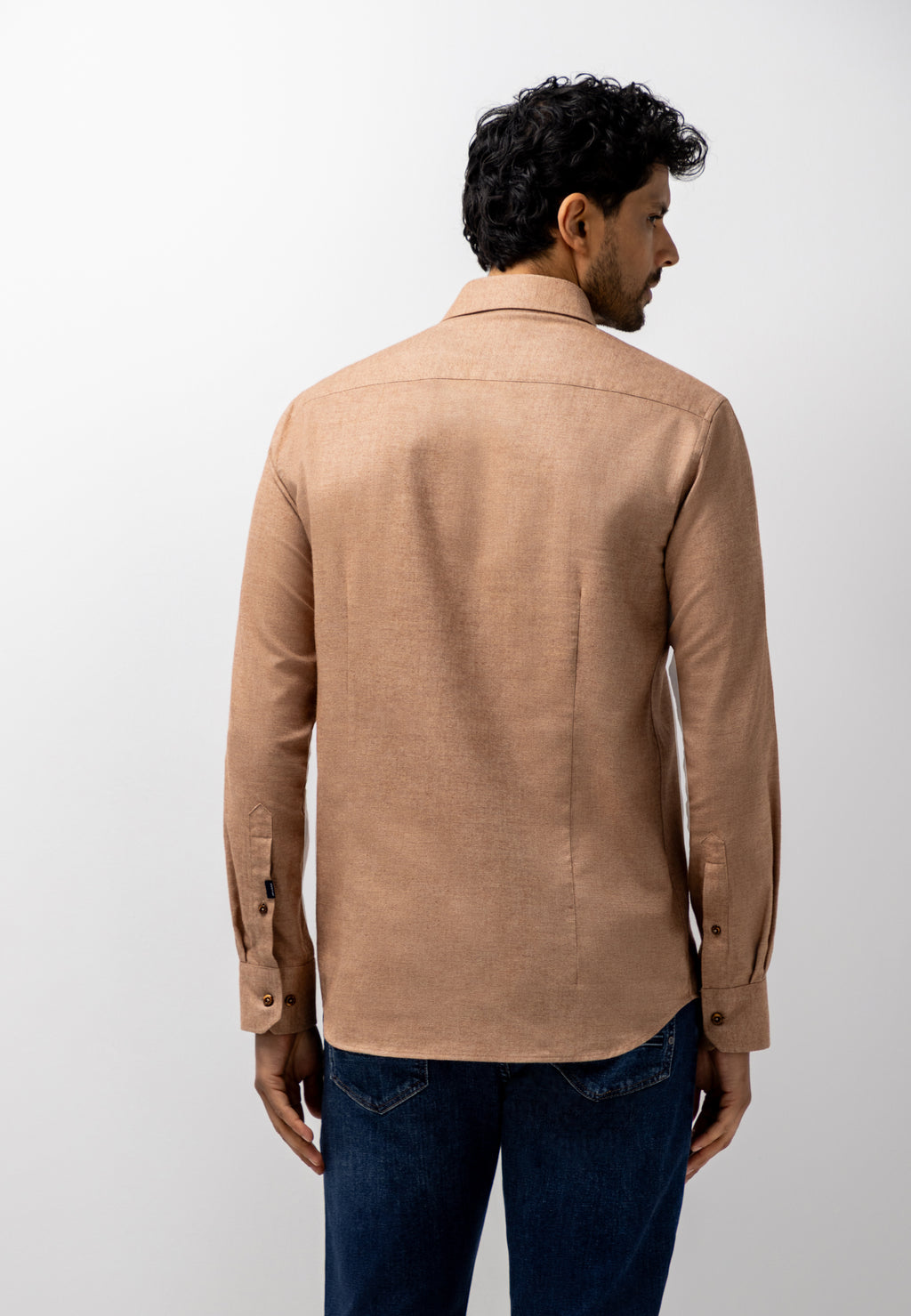 Chemise en coton sergé