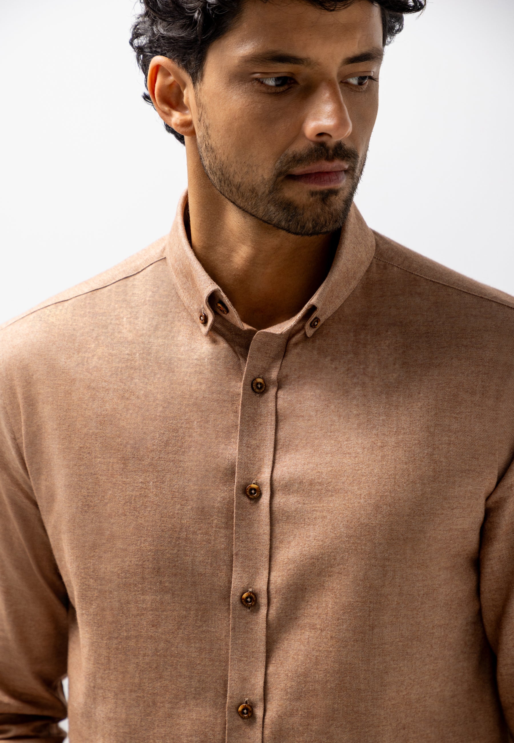 Cotton twill shirt