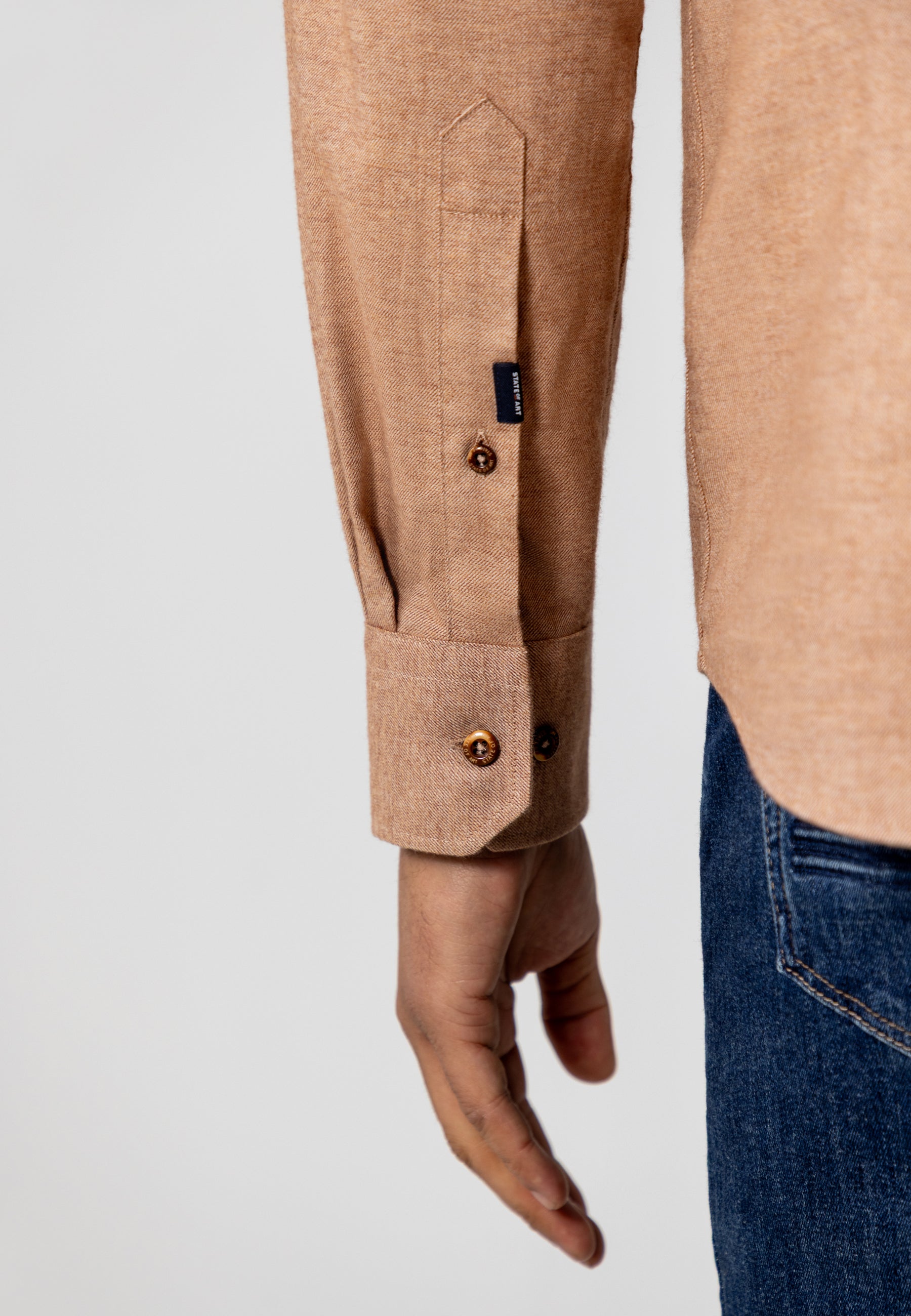 Cotton twill shirt