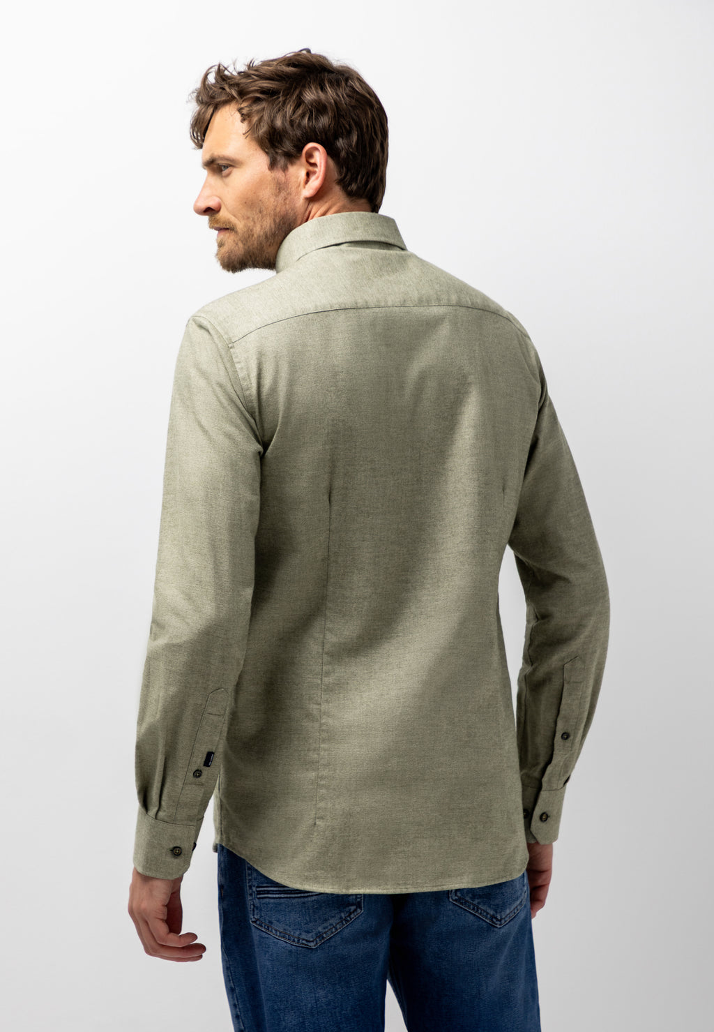 Chemise en coton sergé