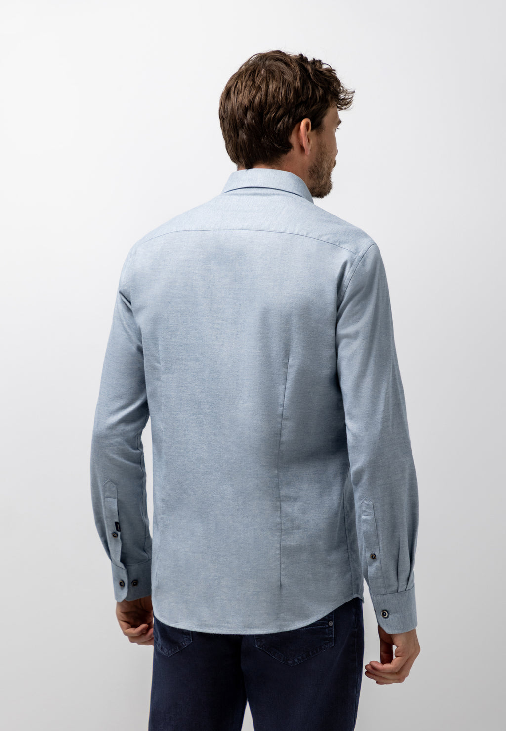 Chemise en coton sergé