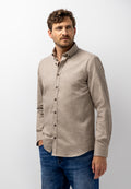Chemise en coton sergé