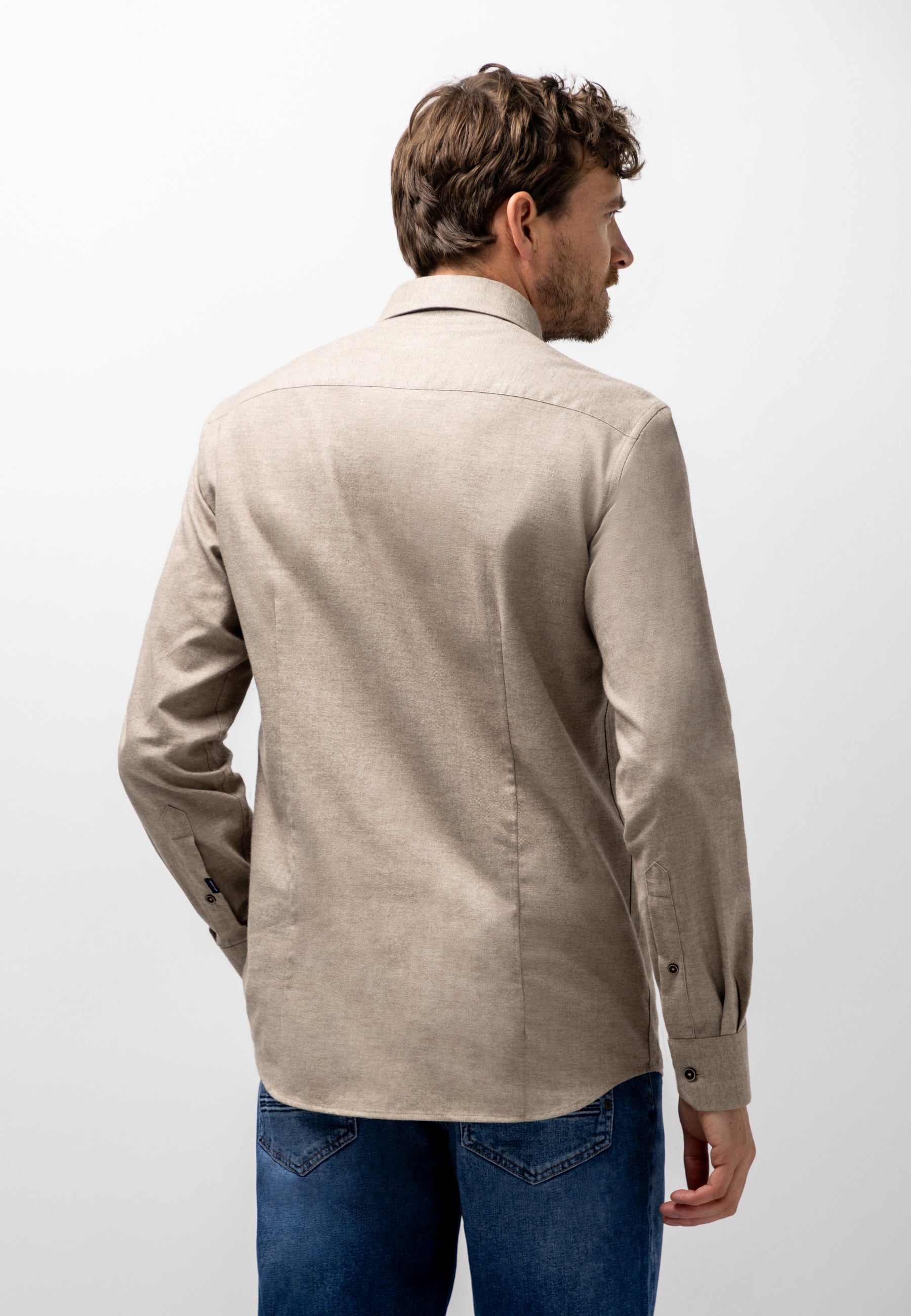 Cotton twill shirt