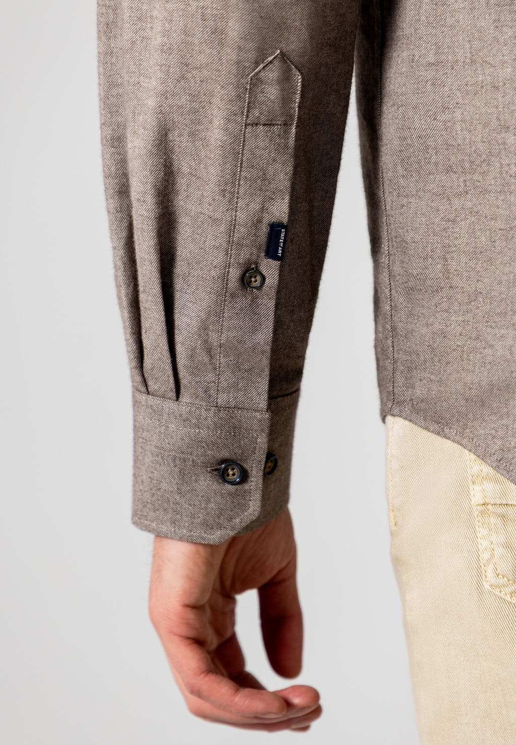 Cotton twill shirt
