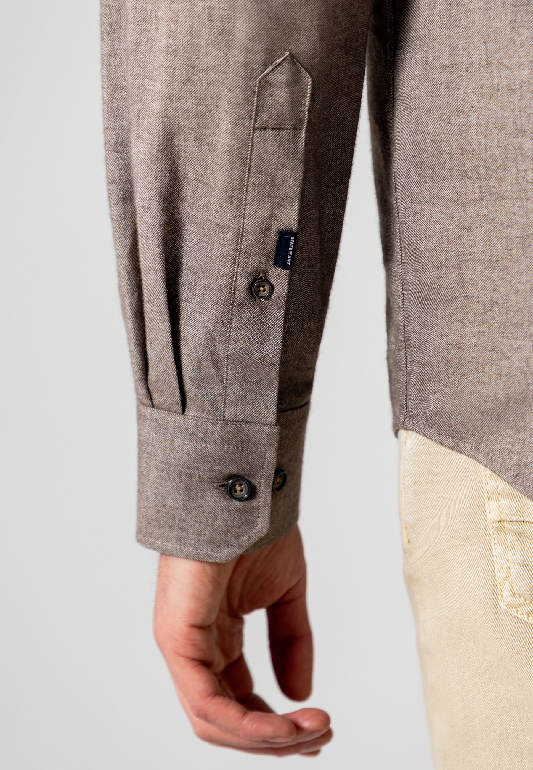 Cotton twill shirt