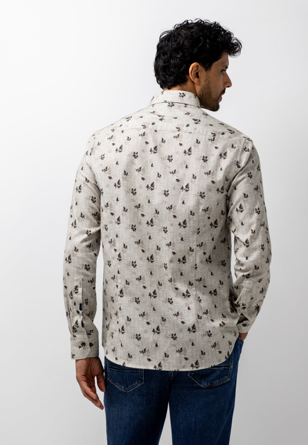Flannel twill shirt
