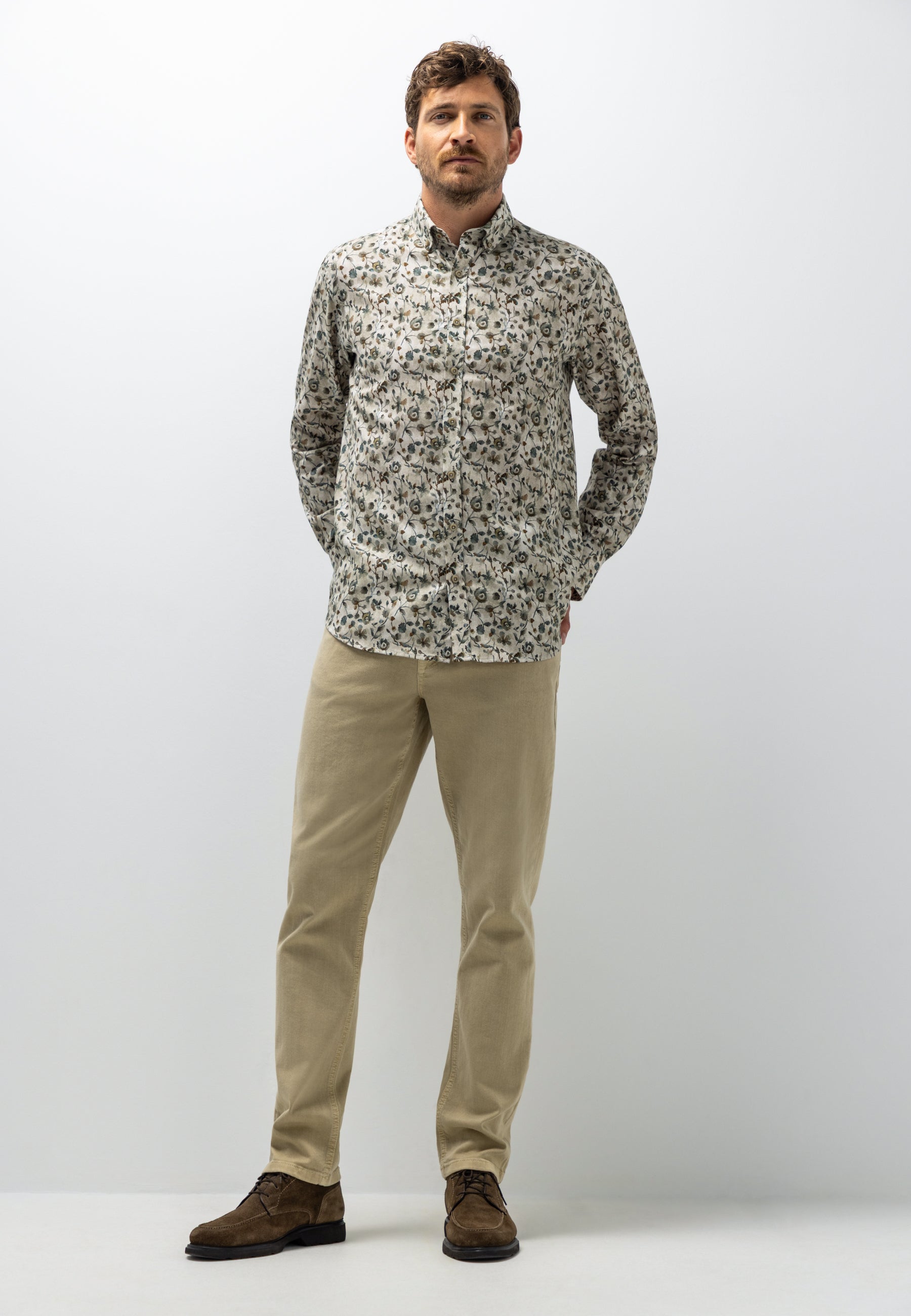 Cotton twill shirt