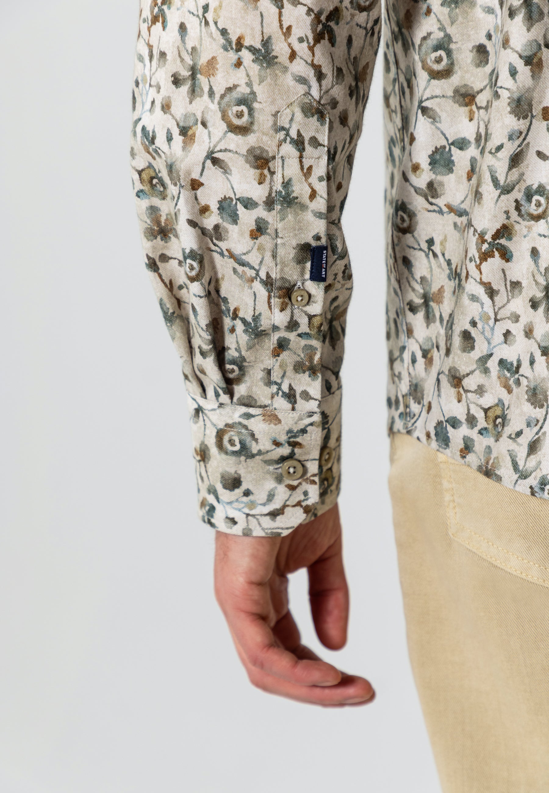 Cotton twill shirt