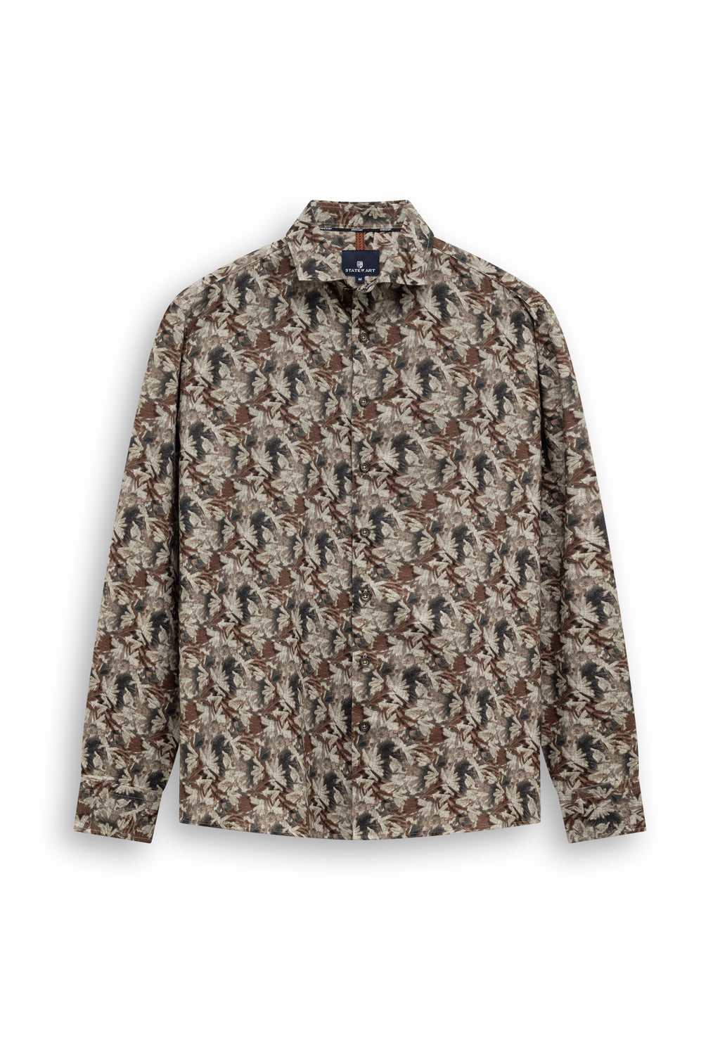Overhemd met botanische print
