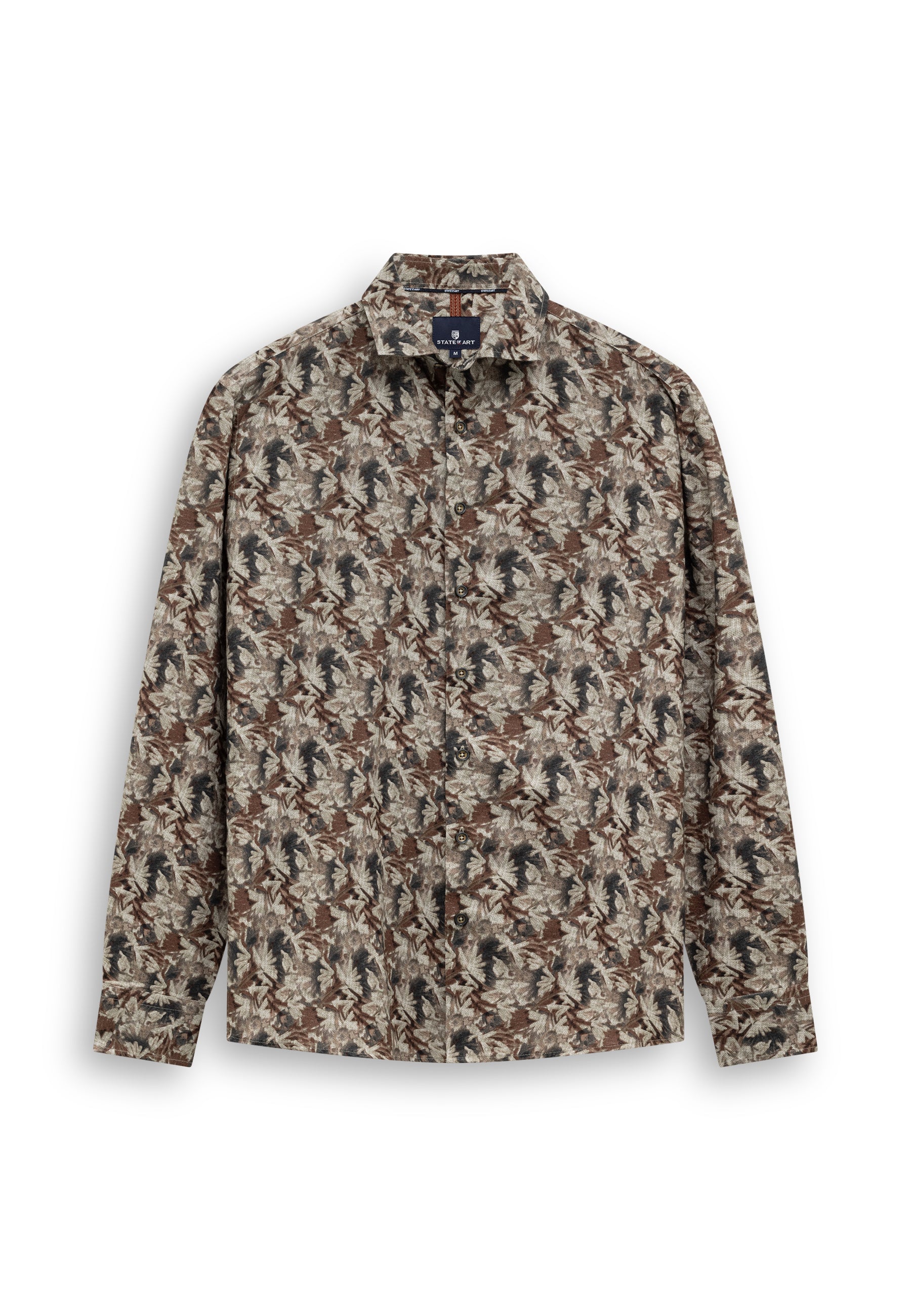 Overhemd met botanische print