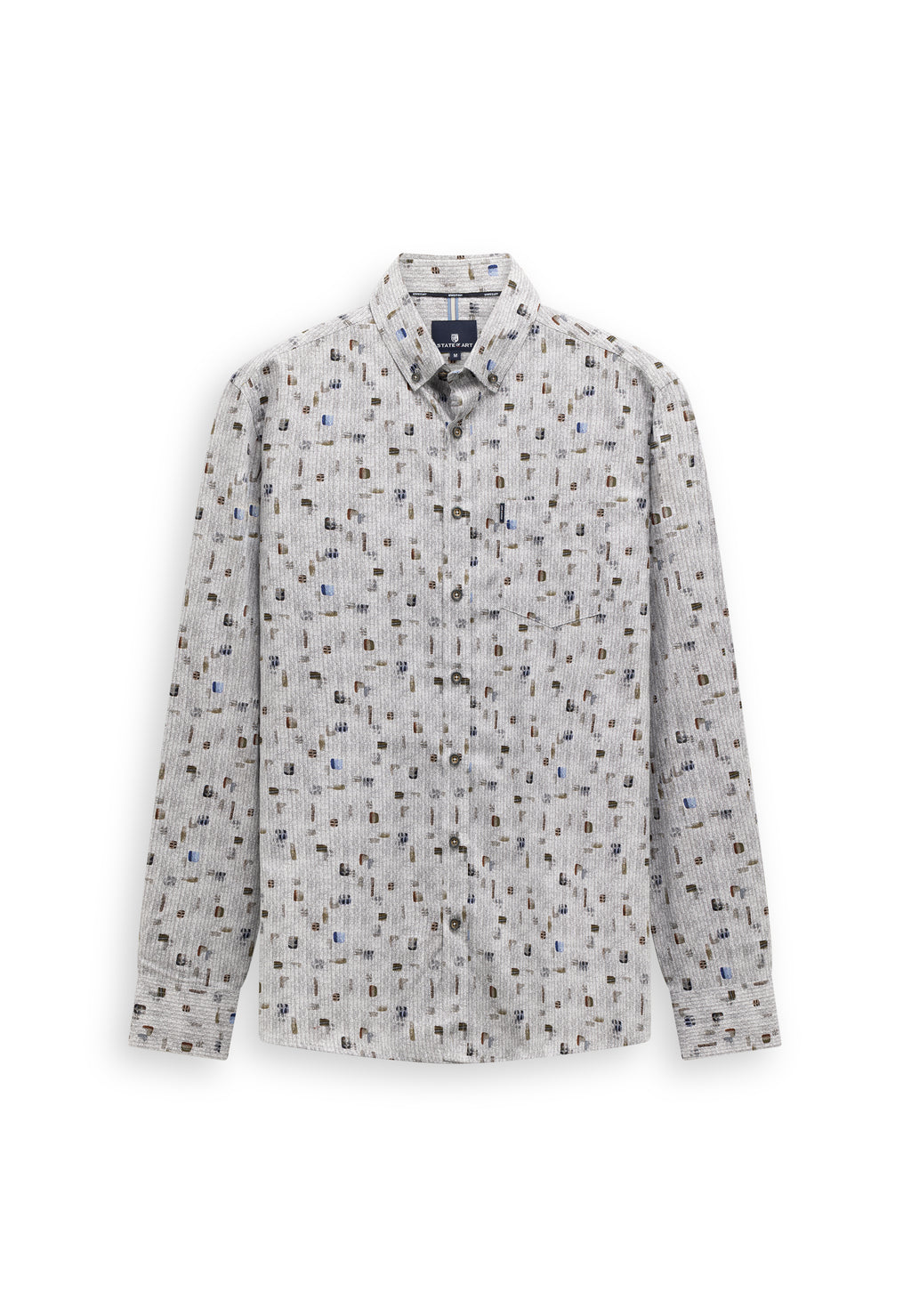 Chemise à motif texturé