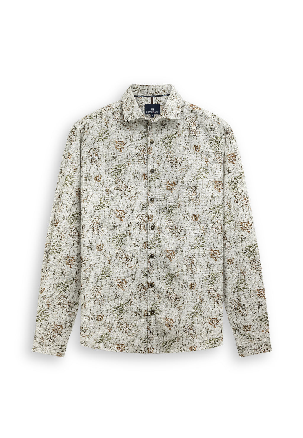 Overhemd met botanische print