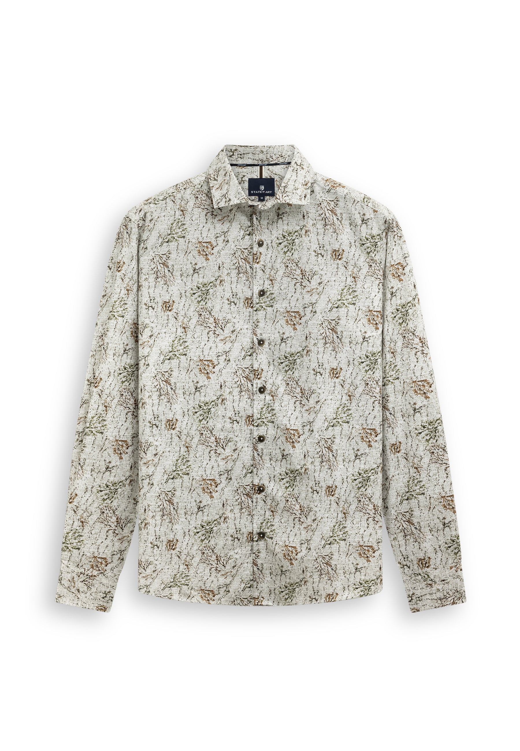 Overhemd met botanische print