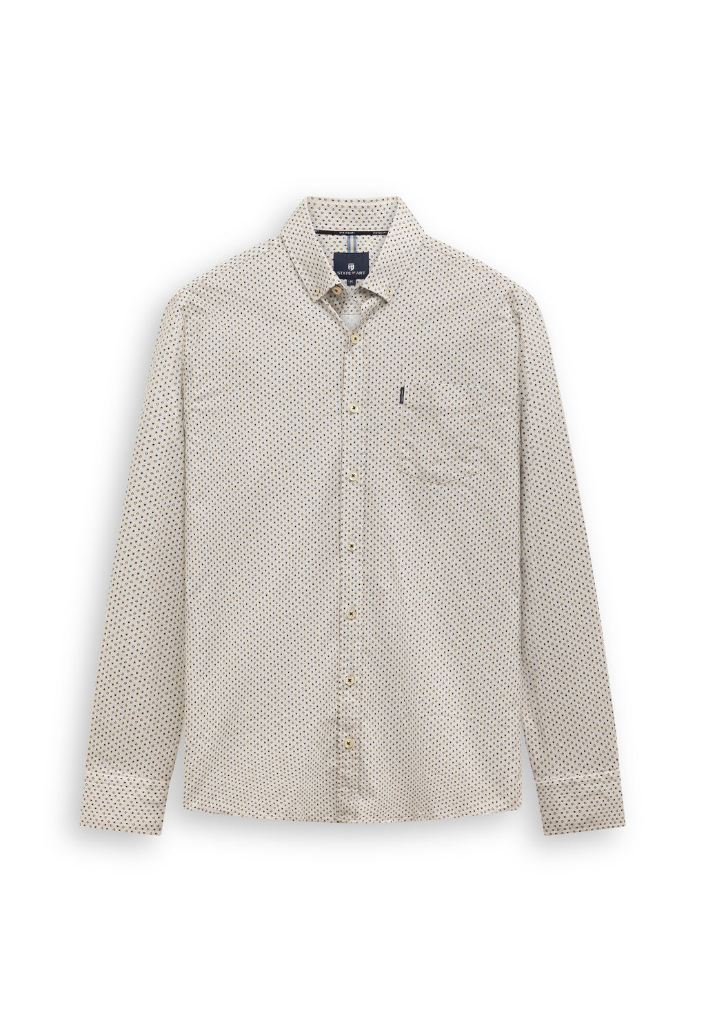 Shirt with graphic all-over print