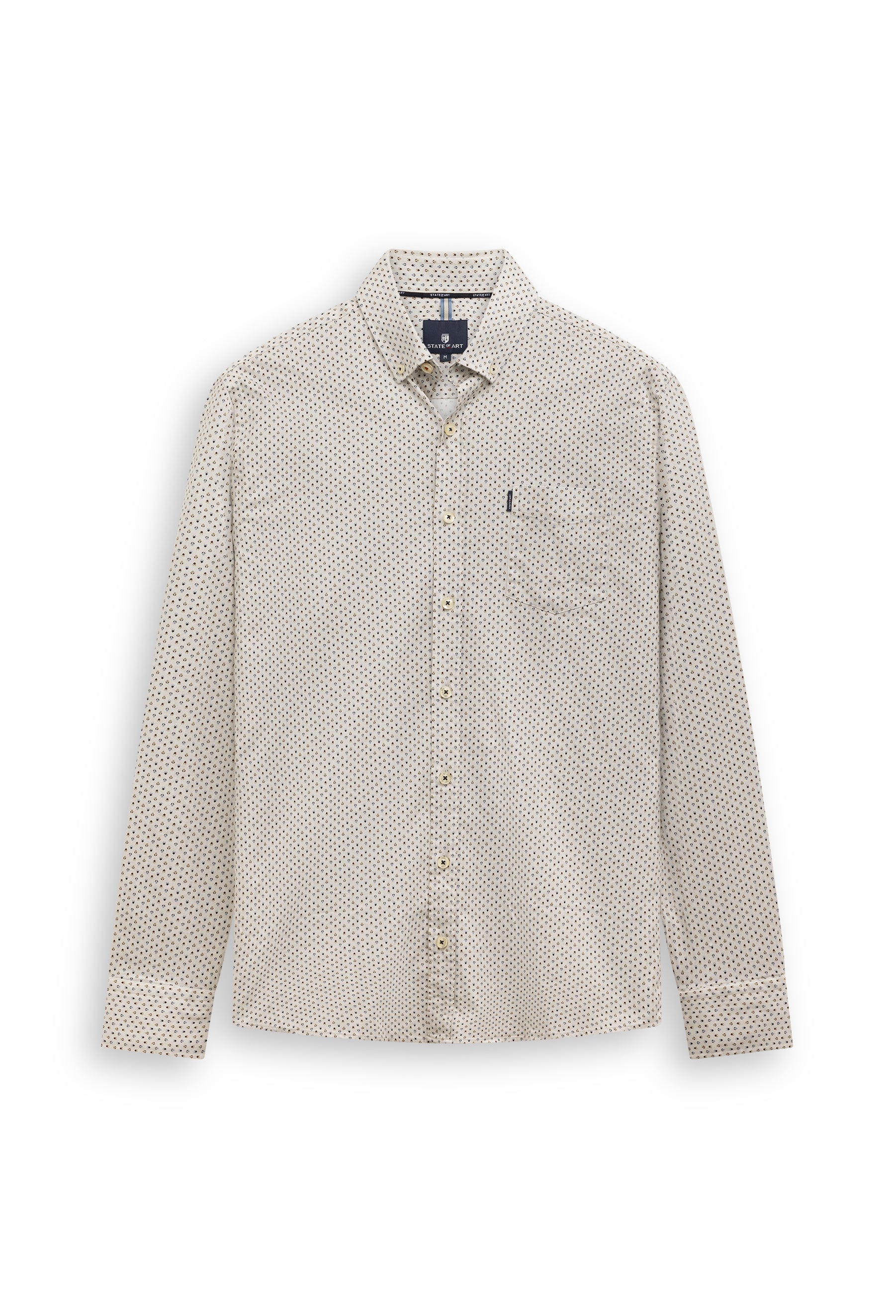 Shirt with graphic all-over print