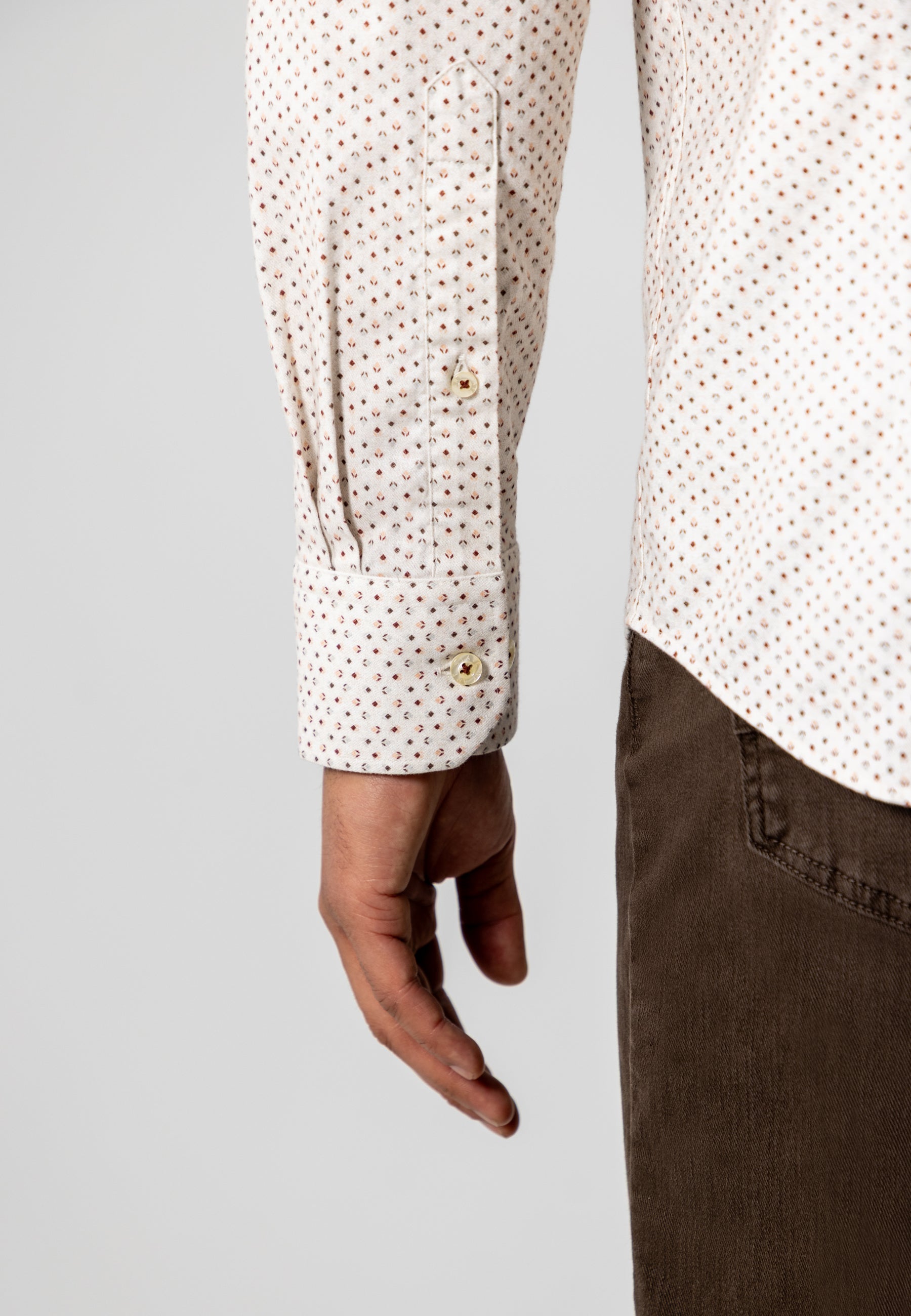 Shirt with graphic all-over print