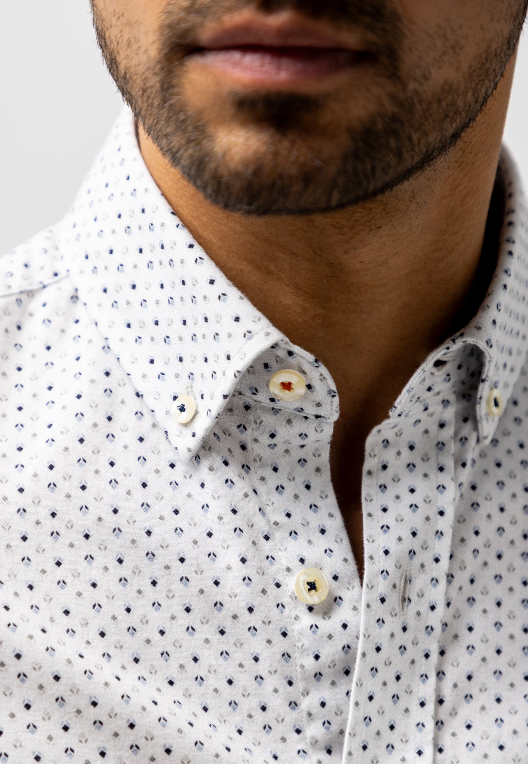 Shirt with graphic all-over print