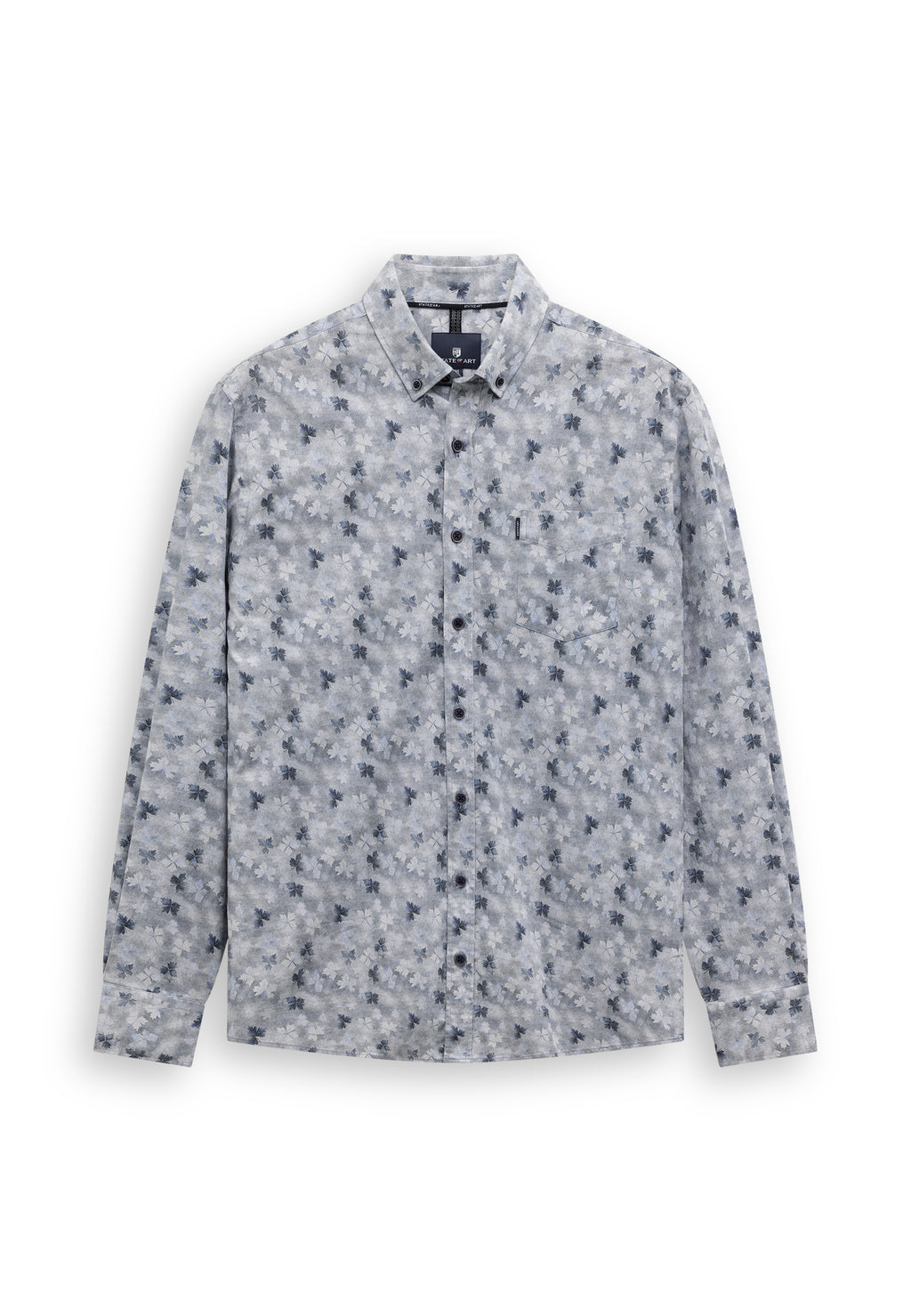Chemise en flanelle à imprimé botanique