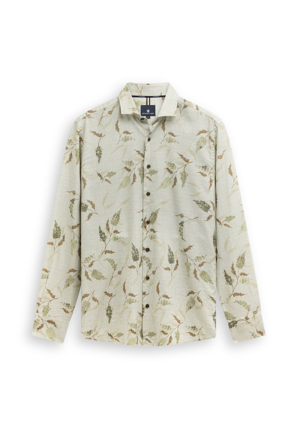 Overhemd met botanische print