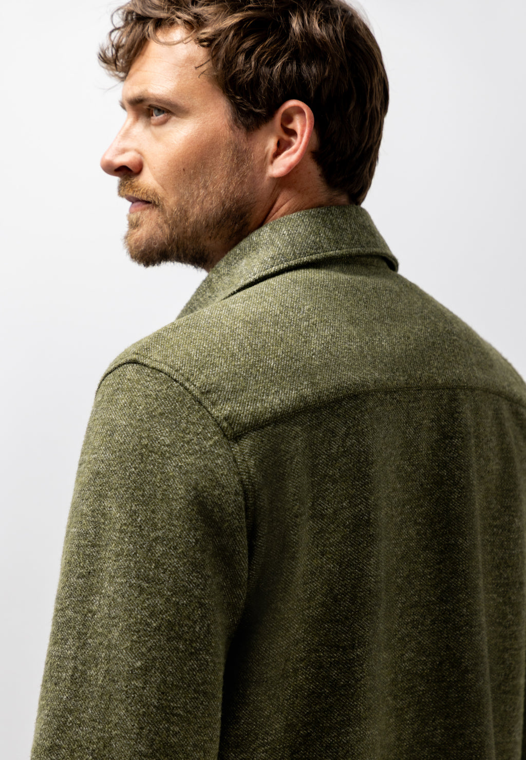 Overshirt met borstzak