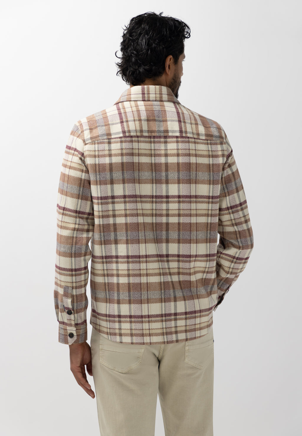 Overshirt aus Baumwolle mit Karomuster