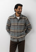 Overshirt aus Baumwolle mit Karomuster