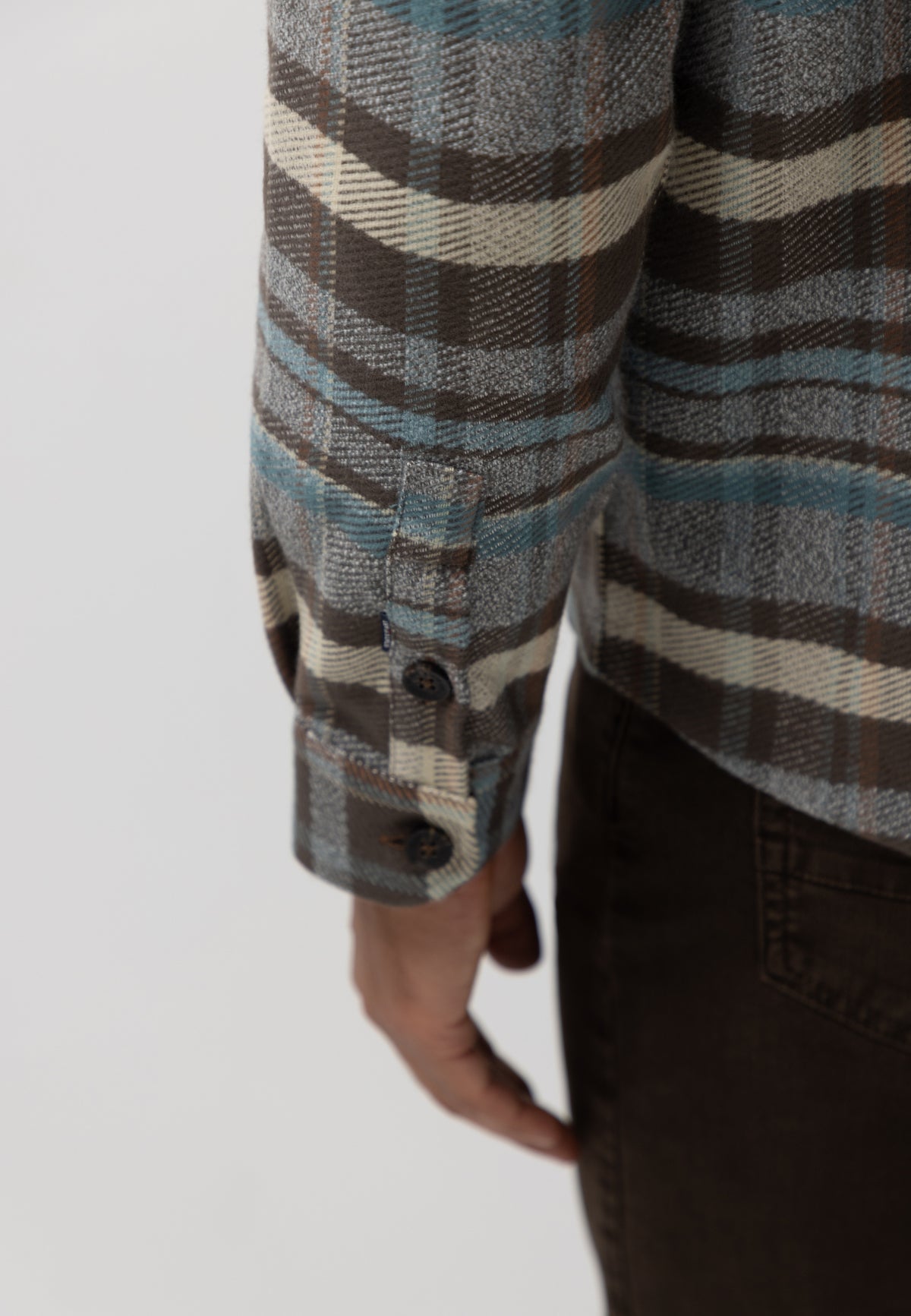 Surchemise à carreaux en coton