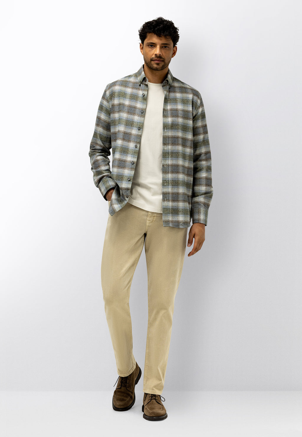 Chemise à carreaux