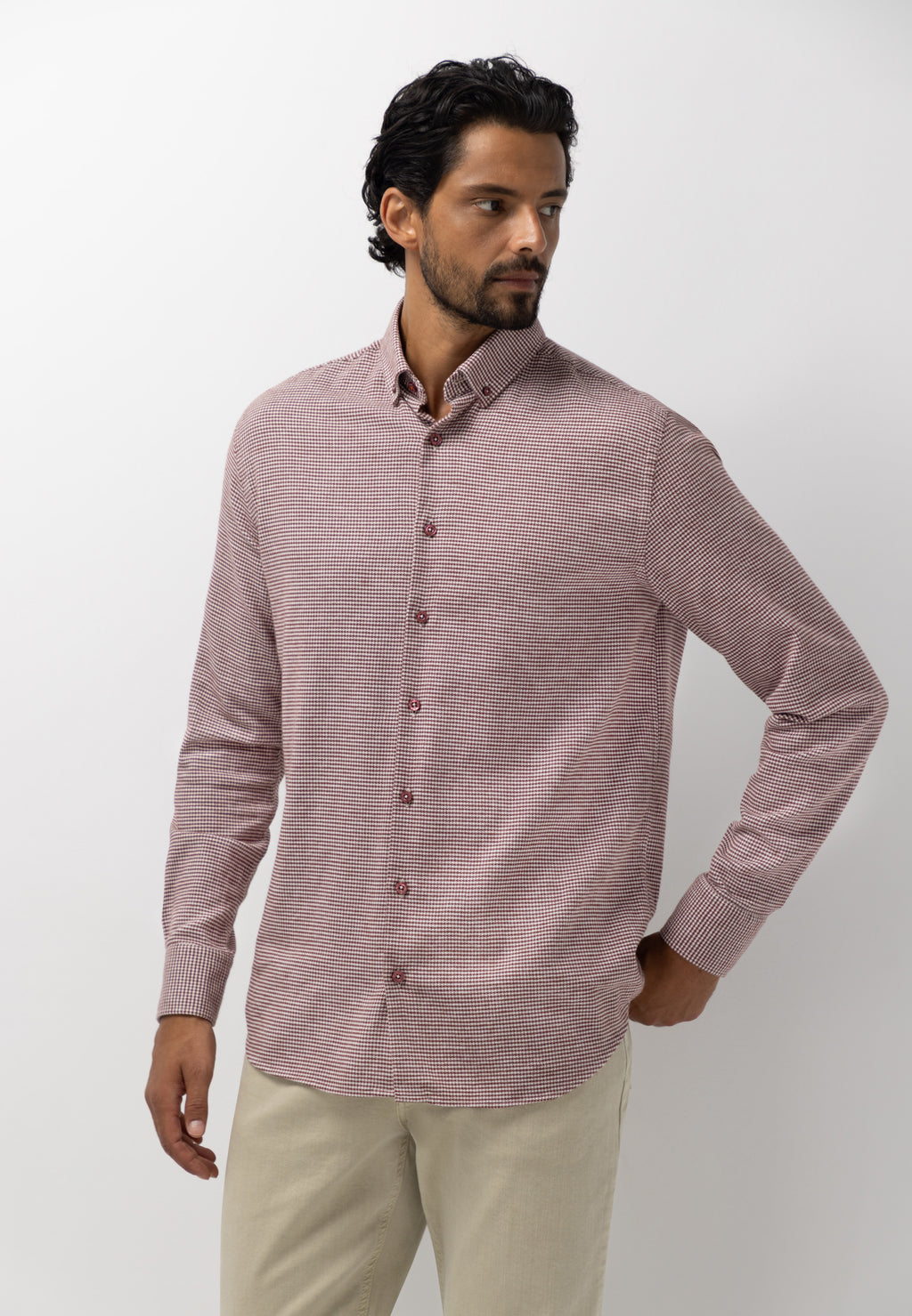 Chemise à carreaux
