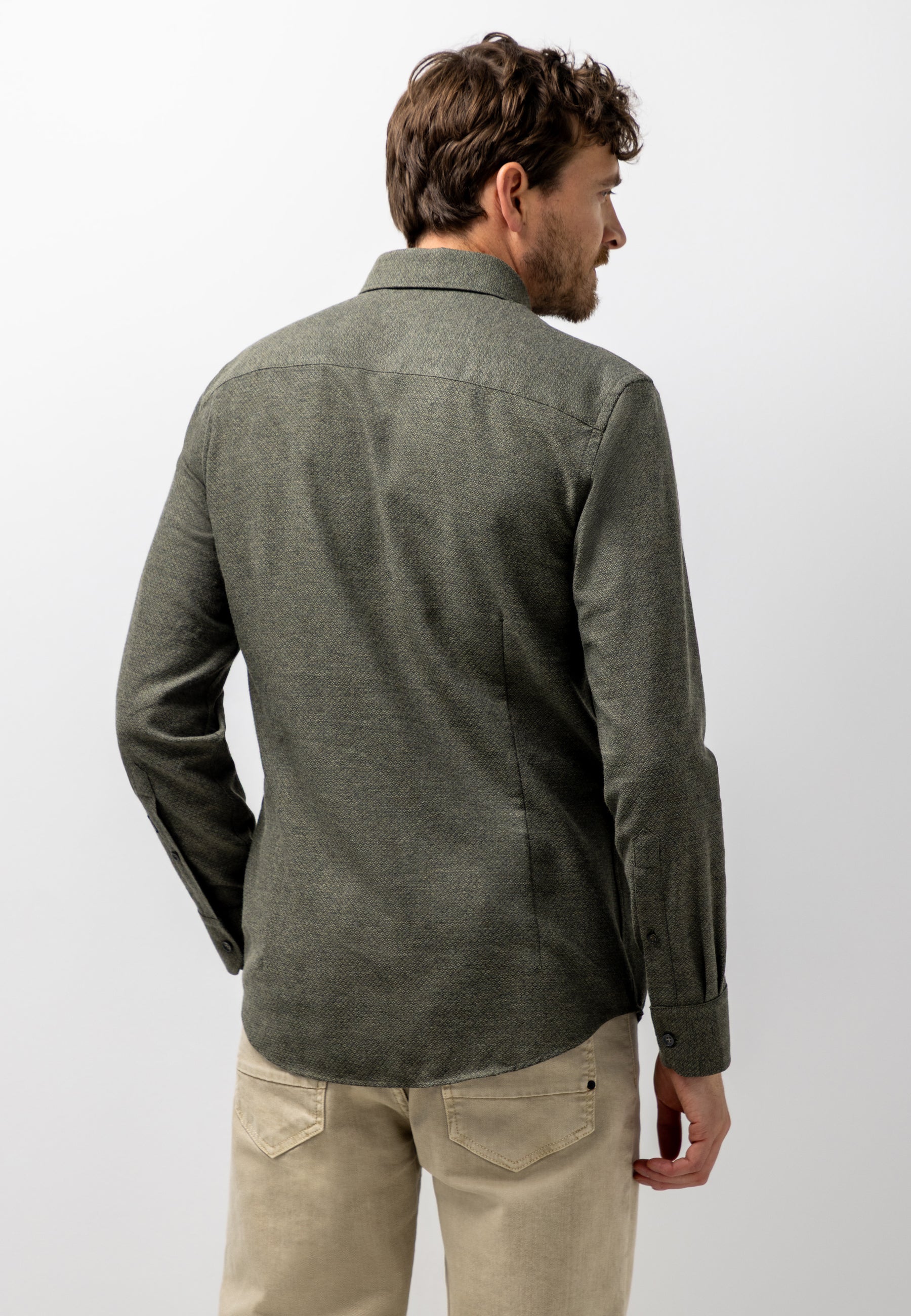 Overhemd met button-downkraag