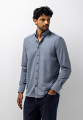 Chemise à col boutonné