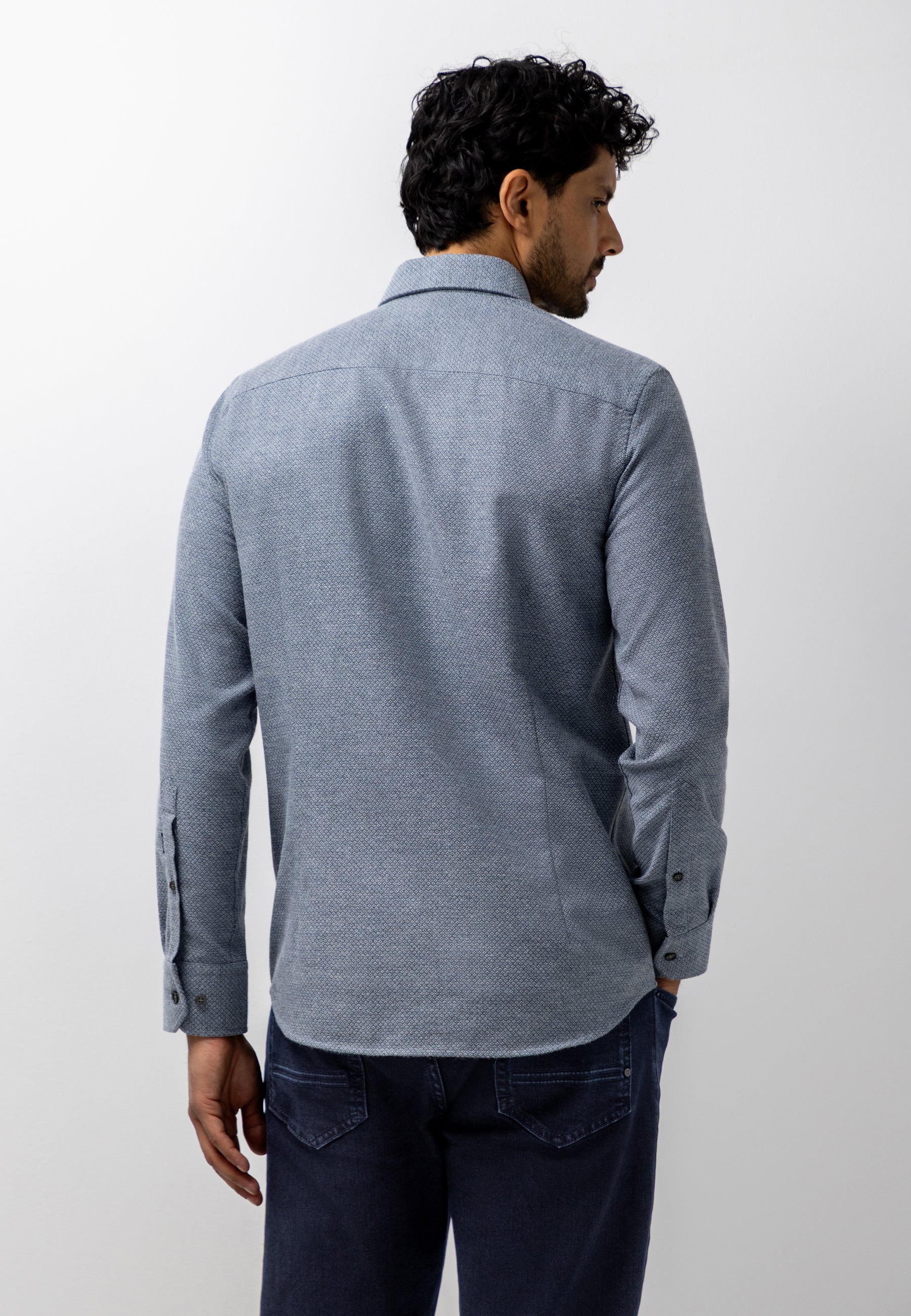 Overhemd met button-downkraag
