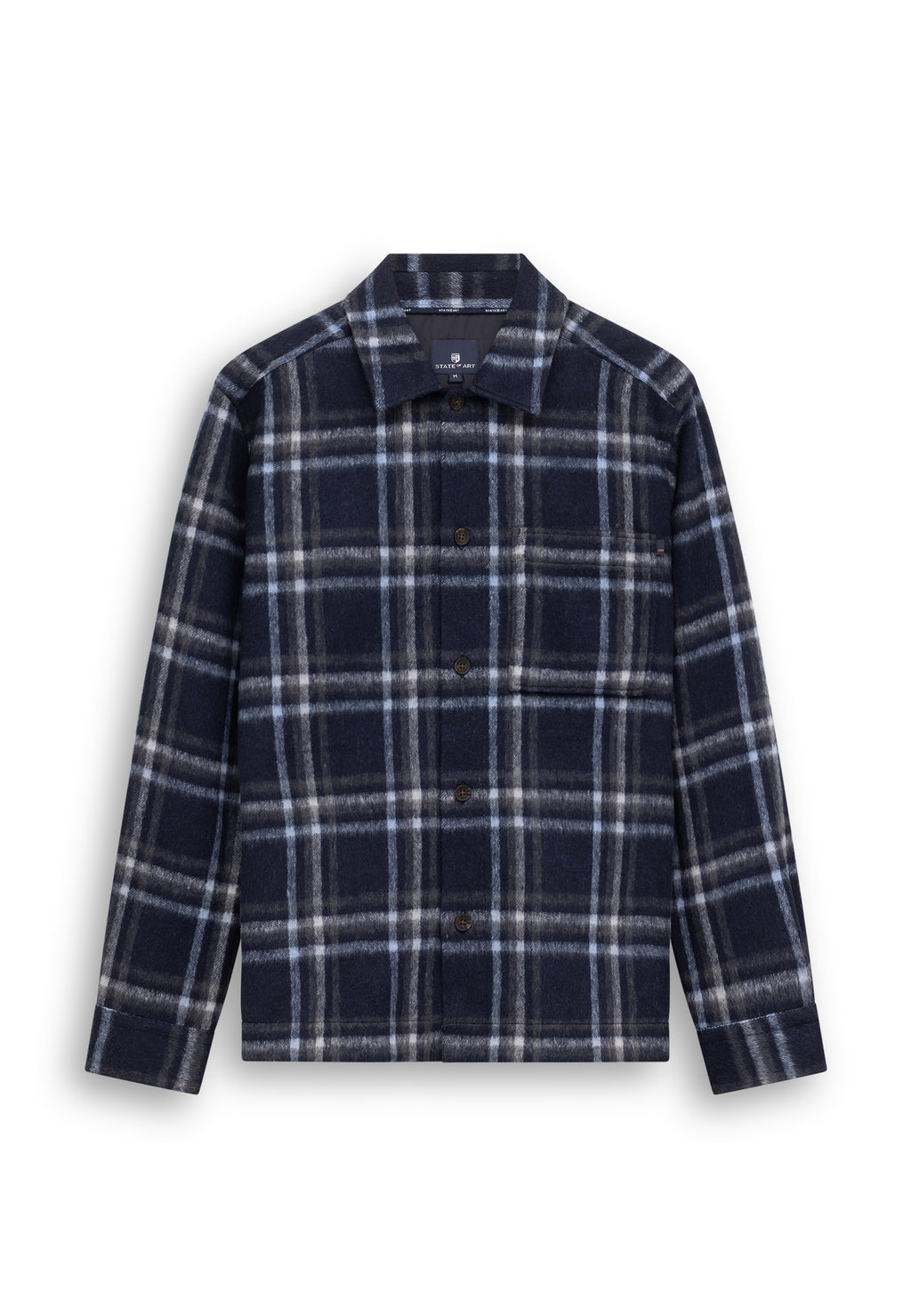 Overshirt met ruitdessin
