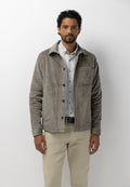 Overshirt aus Cordstoff
